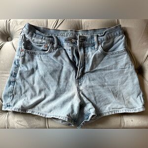 American Eagle Outfitters Light Blue Denim Shorts